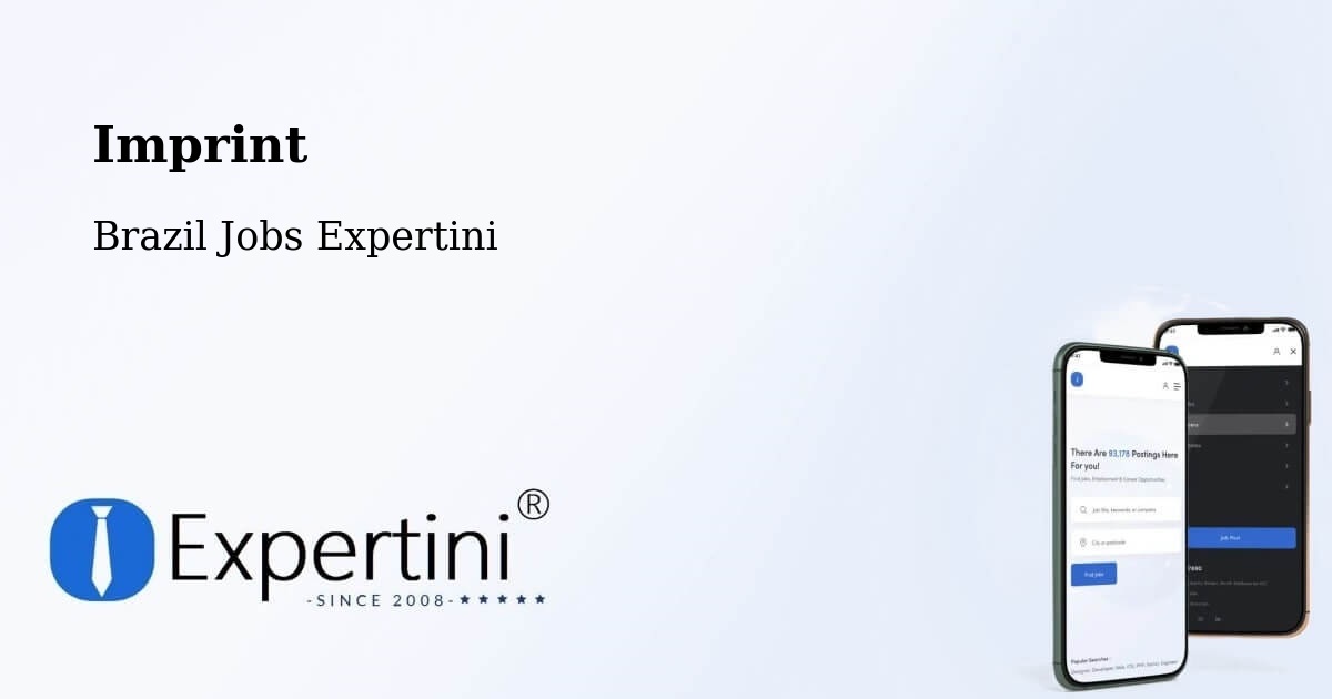 Imprint – Casa Nova - Brazil Jobs Expertini