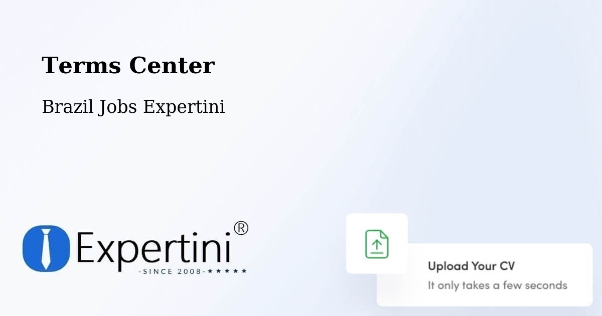 Terms of Service – Casa Nova - Brazil Jobs Expertini